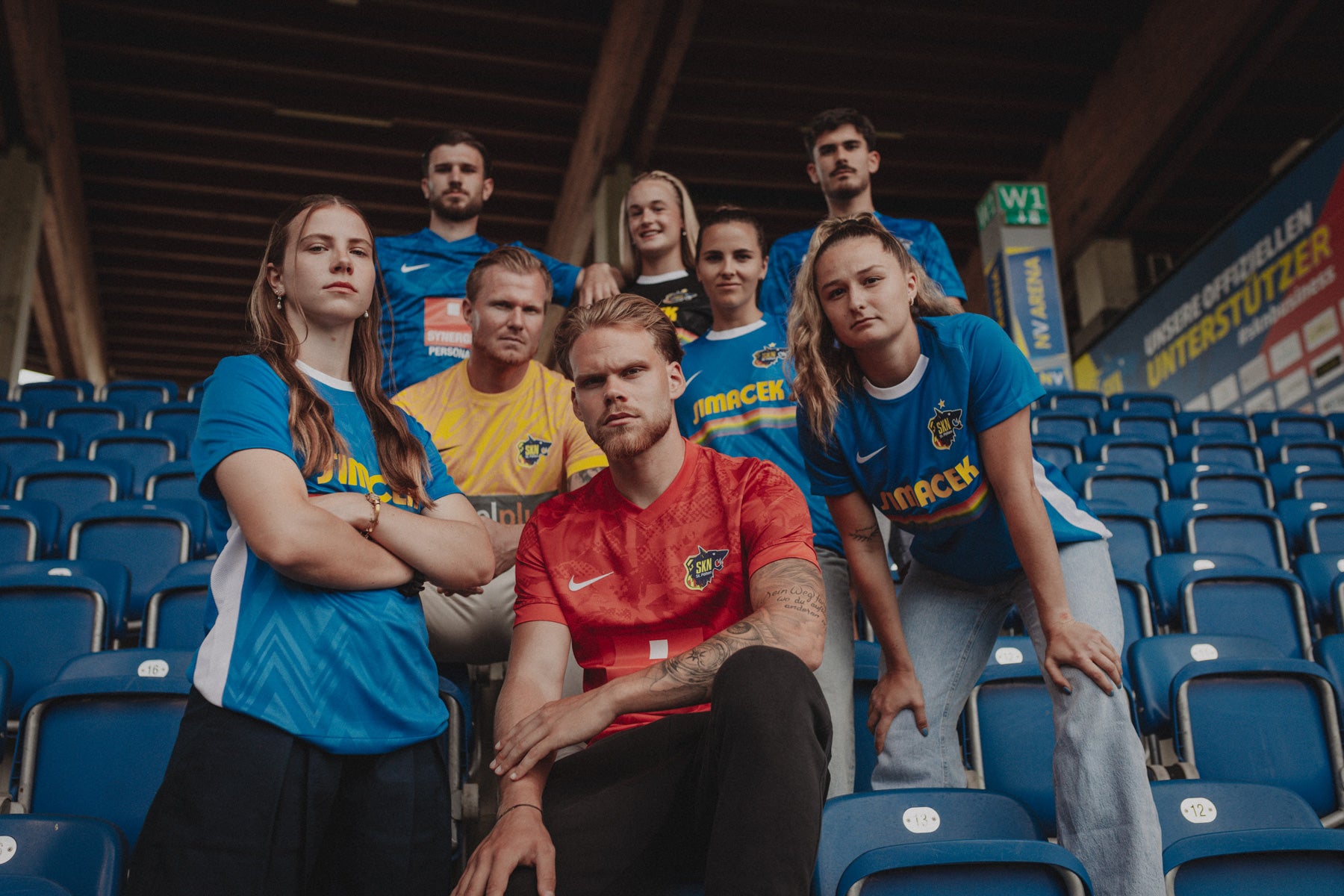 Nike SKN St. Pölten Trikot Away 2025/2026 Kids